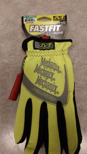 Mechanix Wear SFF-91-011 Safety FastFit Glove, X-Large, Hi-Viz
