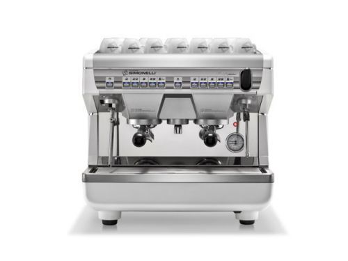 Simonelli appia ii 2-group volumetric auto-steamwand compact espresso machine for sale