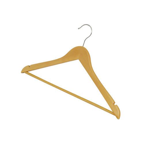 Winco wch-1 wooden clothes hanger (1 doz) for sale