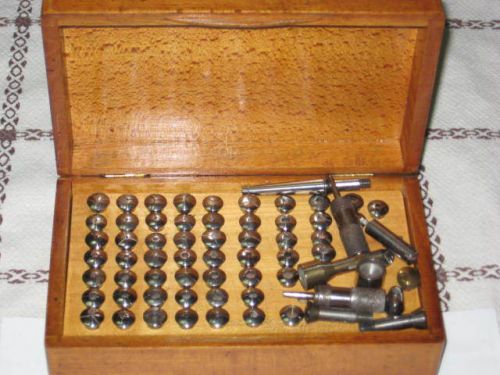 collets wolf jahn &amp; others 48 piece set miniature lathe watchmakers machinists
