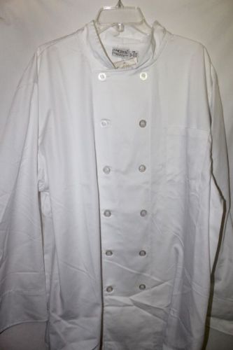 Nwt chef works white chef jacket---2xl---new for sale