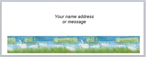 30 Personalized Return Address Labels Geese Buy 3 get 1 free (bo885)
