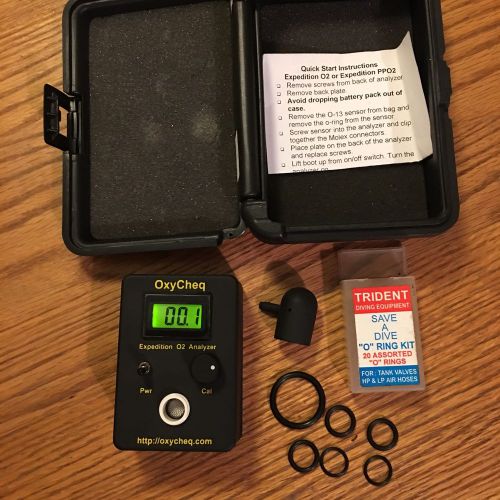 OxyCheq Expedition-X O2 Analyzer Untested