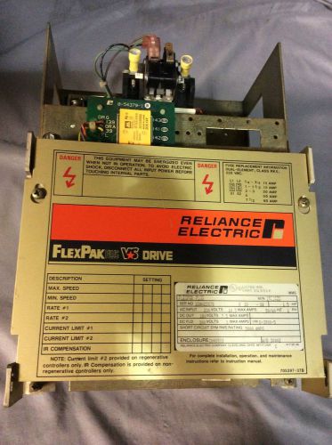 Reliance FlexPak Plus VS DC Drive 14C102U - 1.5 HP - flexpak vs-dc drive -