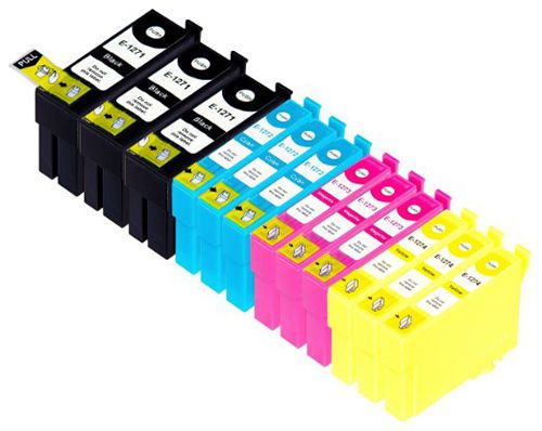 Remanufactured ink cartridges replacement for epson 127 free shipping for sale