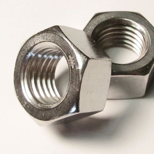 3/8-16 Stainless Steel Hex Nuts Qty: 25
