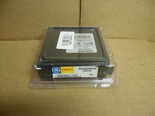 NEW GE FANUC OUTPUT PLC MODULE IC693MDL753G IC693MDL753 32PT POS (SEALED)