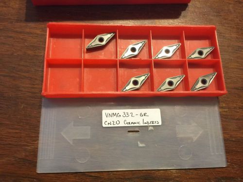 Korloy VNMG 332 - GR  CN20 Ceramic Inserts **7 Inserts**