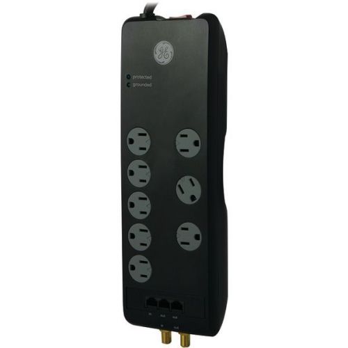 GE 14095 Surge Protector w/8 Outlets 4&#039; Cord