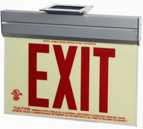 Jessup front office glo brite exit sign glow in the dark egress safety signs for sale
