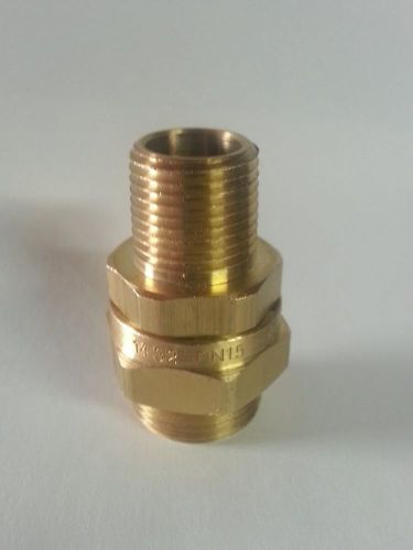 1/2 x 3/4&#034; gastite termination fitting (adapter/nut/bushing) no flange for sale