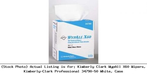 Kimberly Clark WypAll X60 Wipers, Kimberly-Clark Professional 34790-50: 34790-60