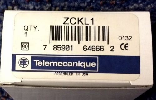 Telemecanique Limit Switch Body ZCK-L1  ZCKL1 SPDP 3AMP 240VAC 1NO/NC 1PO N.O.S.