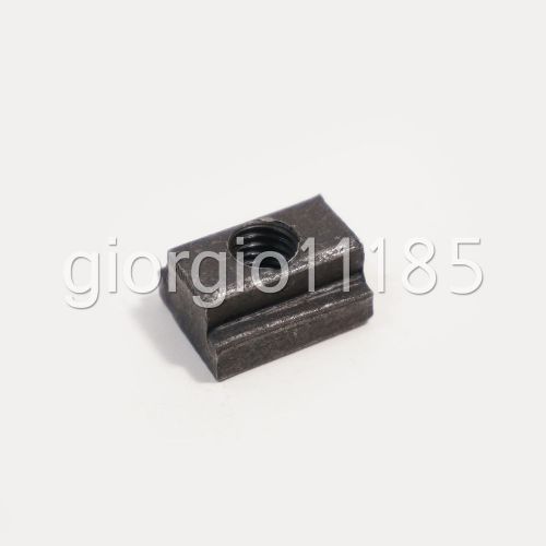 10pcs T-Slot Nut 3/8&#034; T Slot Nuts Clamping M10 Black Oxide Table Slot Milling