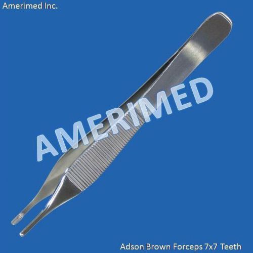 Adson Brown Forceps 7x7 Teeth Surgical Dental INST