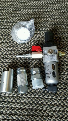 Filter Regulator FRC139134-S Max PR 140psi, comes with 3 pieces.
