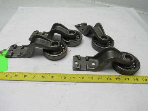 Rapid industries 1105 03 4&#034; open trolley x458 chain 7-3/16&#034; drop lot of 4 for sale