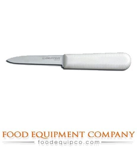 Dexter Russell S104PCP 3.25 Cooks Paring Knife w/ White Handle  - Case of 12