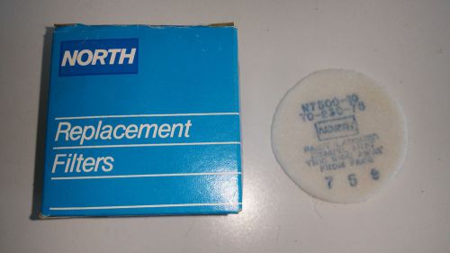 North Replacement Resperator  filters N7500-10 for use in N7500-1 Cartridges