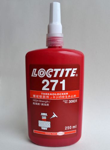 Loctite 271 red 250ml high strength threadlocker - free priority mail for sale