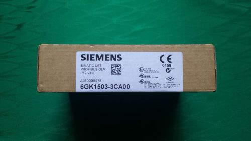 Siemens 6GK1503-3CA00, 6GK15033CA00, Simatic Net, Profibus OLM, Revision:03