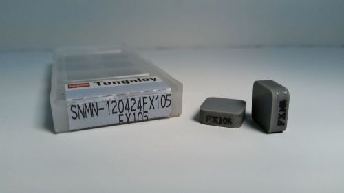 TOSHIBA TUNGALOY SNMN120424 New Ceramic Inserts Grade FX105 10pcs I