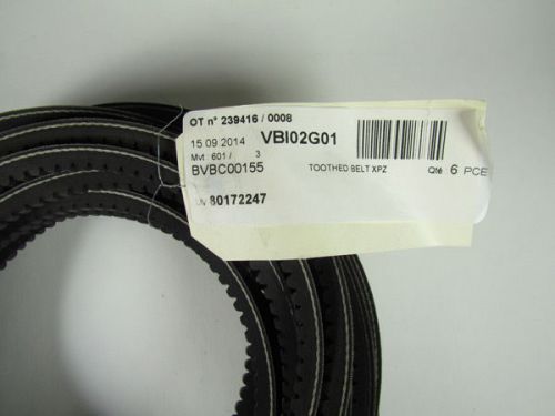 VMI Berto Toothed Belt XPZ For MAG Spiral Mixers Part BVBC00155