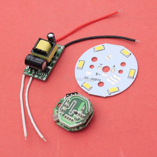 Microwave Radar Sensor 3W LED Light Control Smart Switch with Power Supply