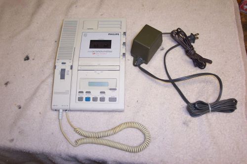 Dictaphone  by philips  model 560 dictation  machine w/ accessories &amp; warranty for sale