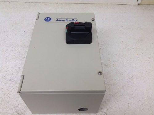 Allen bradley 194r-fj30-1753-pb enclosed molded case switch 30 a 194rfj301753pb for sale