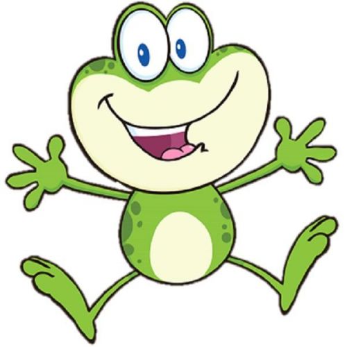 30 Custom Happy Frog Personalized Address Labels
