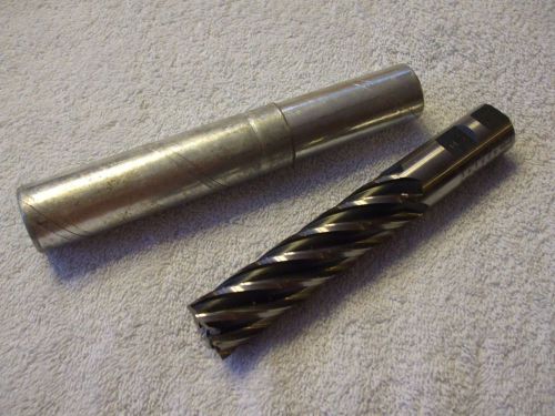 (1) 1 x 1 x 4 x 6-1/2  6FL. RH HSS End Mills Made in USA