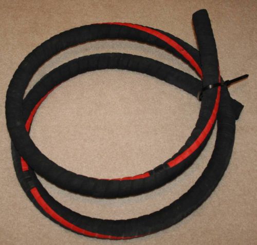 Heavy duty reinforced rubber suction hose 1 1/8&#034; length: 10&#039; water pump new for sale