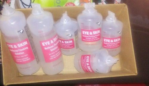 6 bottles of Eye and Skin Flush Station