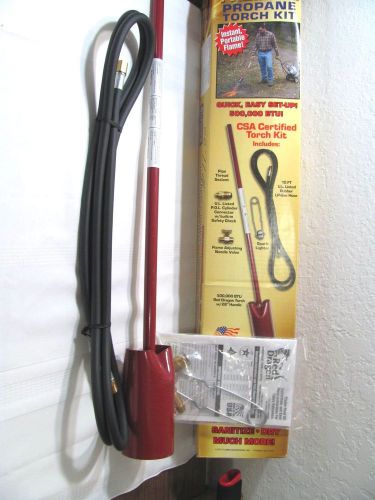 Red dragon premium propane torch kit~500,000 btu~ instant portable flame for sale
