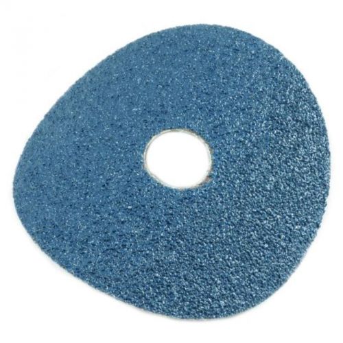 4-1/2&#034; 36-Grit Blue Zirconium Sanding Disc with 7/8&#034; Arbor Forney 71571