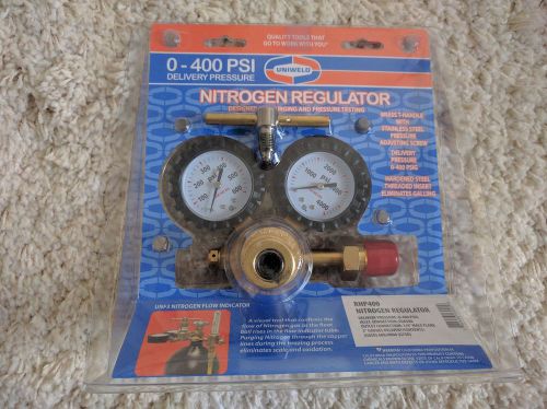Uniweld rhp400 nitrogen regulator with 0-400 psi delivery pressure - new for sale