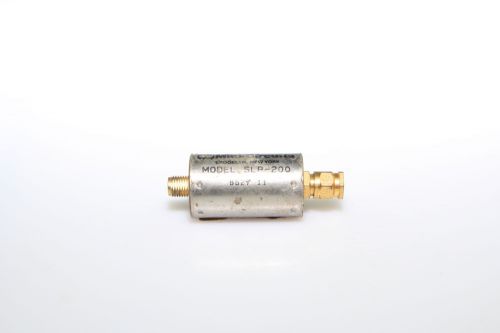 Mini-Circuits SLP-200  Low Pass Filter