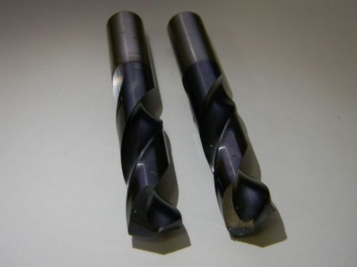 Hertel 41/64&#034; x 2-7/8&#034; x 4-1/2&#034; cobalt spiral split pt strt screw machine drills for sale