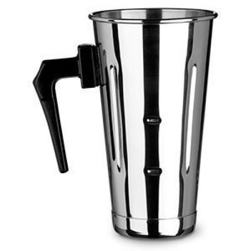 Libertyware 30oz Stainless Steel Malt Cup with Black Plastic Handle