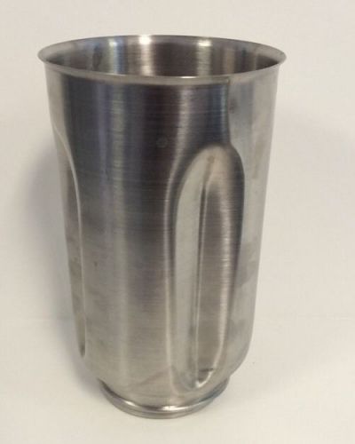 WARING COMMERCIAL BLENDER JAR ONLY Stainless steel fits BB140 Used