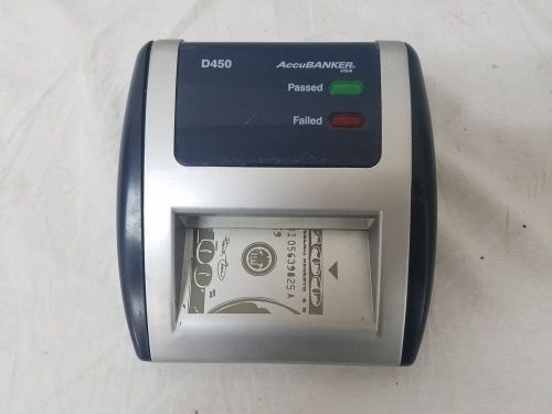Accubanker d450 counterfeit money detector - as is for sale