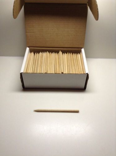 300 Pointed Wooden Skewers Size 5 3/8&#034; or 5 1/4&#034; x 1/4&#034;