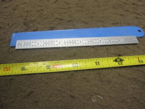 PRODUCTS ENGINEERING 501-006 6&#034; FLEXIBLE RULER US MADE