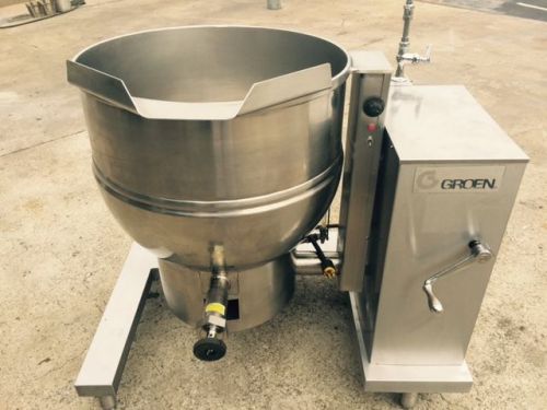 GROEN 40 GALLON GAS TILT KETTLE -MODEL DHT/1P-40