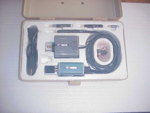 TEKTRONIX P6045 FET PROBE , with attenuators 100X  10 X  AND CASE /power supply