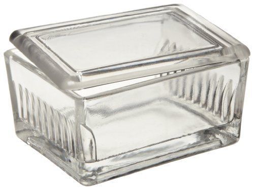 Wheaton 900170 Soda Lime Glass Staining Dish, with Glass Lid Case Of 6