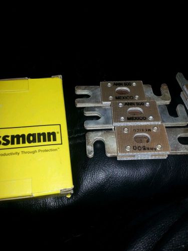 Bussmann Ann 500, new fuse, last sale.Free shipping