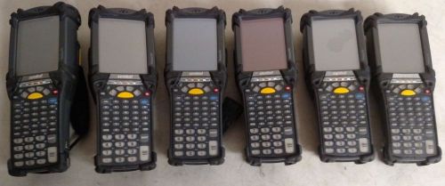 LOT OF 6x Symbol MC9002 MC9002-KHAH9EEA700 Mobile Barcode Scanners MC9000***