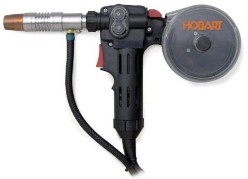 Hobart ironman 230 with dp-3545-20 spool gun mig wire welder 20ft cable gas hose for sale